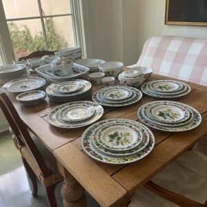 Royal Worcester Botanical Dinnerware Set